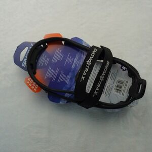 Yaktrax Snow Trax Ice Cleats Traction Spikes Unisex L XL Black Tungsten‎ Carbide